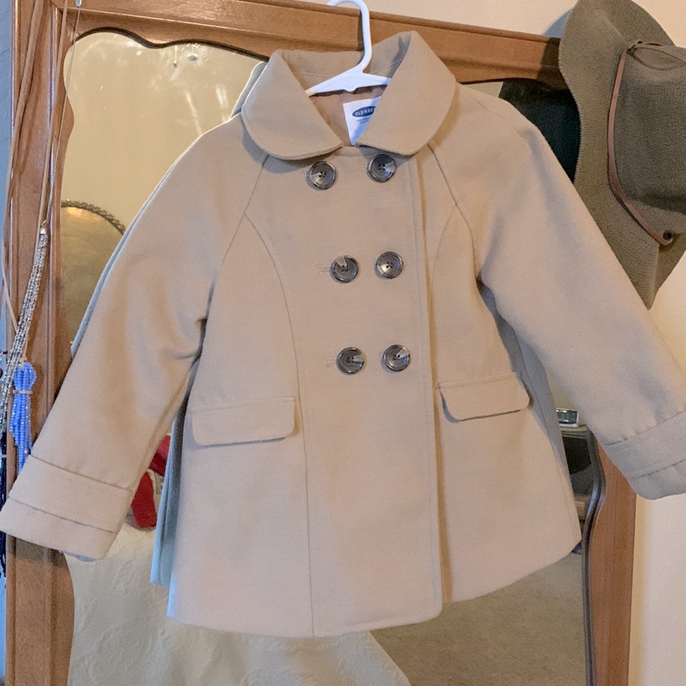Tan Pea Coat